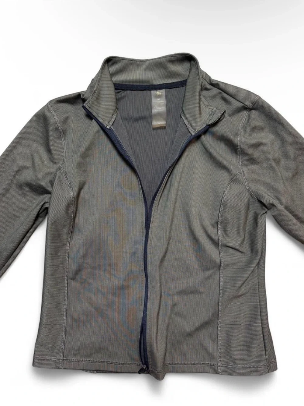 Green Polyester & Elastane Zip-Up Athletic Jacket Size Medium Lululemon Inspired